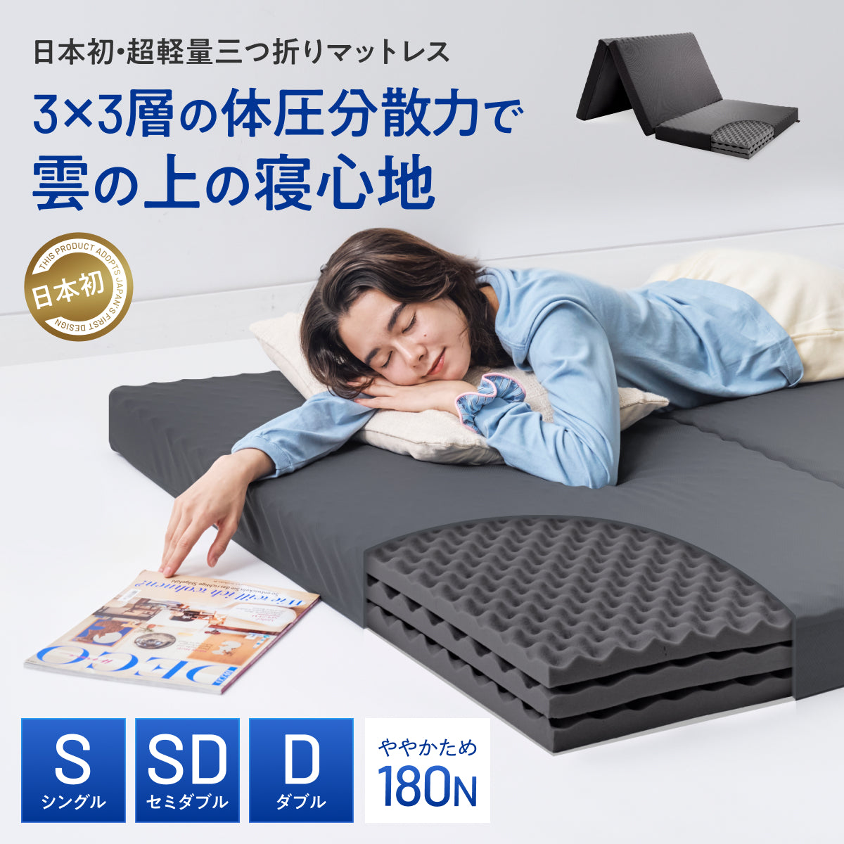 INOSLEEP マットレス セミダブル 公式】INOSLEEP
